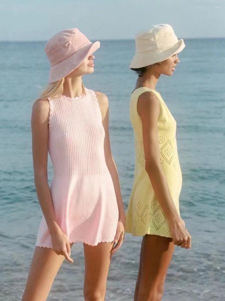 Boinas 2024 All-Match Ladies Color sólido Algodón Sombreros de cubo Primavera y verano Moda Lady Patchwork Gorras de sol de ala ancha