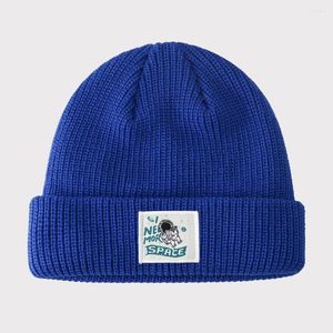 Baretten 2024 Designer Gehaakte Baggy Beanie Gebreide Muts Hip Hop Stijl Casual Slouchy Vrouwelijke Winter Caps Voor Mannen Vrouwen Sombrero