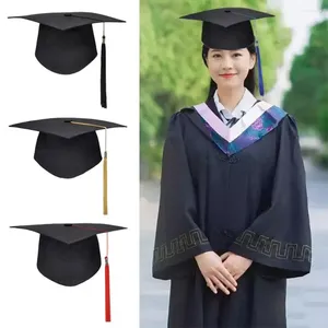 Baretten 2024 Afstudeerhoed Gefeliciteerd Grad Universiteit Feestartikelen Seizoen Diploma Ceremonie Academisch
