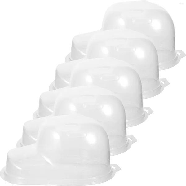 Boinas 5 uds gorras moldeadoras de sombreros soportes de exhibición estante de soporte de tapa de mesa caja organizadora de plástico
