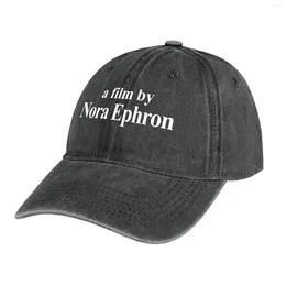 Berets A Film de Nora Ephron - Gift Rom-Com pour les fans de comédie romantique Chapeau de cowboy dans les capuchons pour hommes moelleux