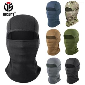 Beretten absorberende balaclava cap winddicht snel droog ademende masker UV-bescherming zachte volledig gezicht fietsen tactische militaire leger hoeden mannen