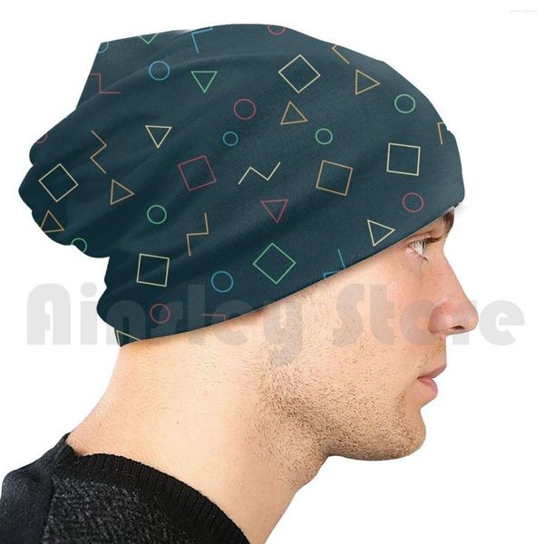 Bérets formes abstraites Yoga Leggings 008 bonnet casquette de couverture bricolage impression coussin pantalon Mandala méditation terre