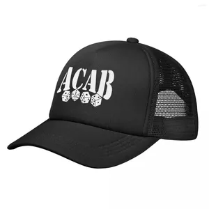 Bérets ACAB 1312 Baseball Hat Mesh Sports Entraînement Tennis Pour Hommes Femmes Adultes Enfants En Plein Air