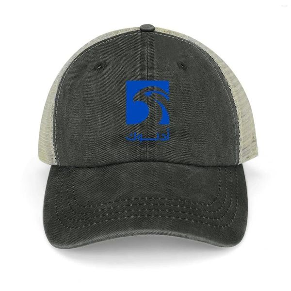Berets Adnoc Logo Cowboy Hat Sun for Children Ball Cap Cosplay Mens Women's