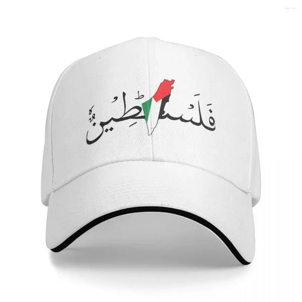 Bérets Adulte Palestine Drapeau Arabe Casquette Hip-Hop Casquettes De Baseball Polyester Papa Chapeau Soleil Réglable Camionneur Hiver