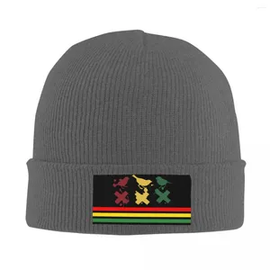 Bérets Ajax 3 petits oiseaux Bonnet unisexe hiver chaud Bonnet Femme chapeaux tricotés Hip Hop en plein air Skullies bonnets pour hommes femmes Beanie 491