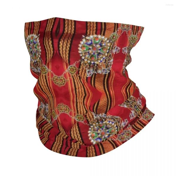 Boinas Amazigh Kabyle Joyería Cuello Polaina Mujeres Hombres Protección UV Invierno África Berber Estilo étnico Bandana Bufanda para senderismo