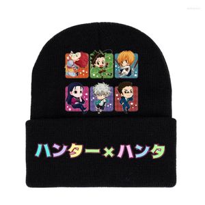 Beretten anime x beanie gebreide hoed unisex katoen rekwisieten winter warme pet kroon ontwerp breier