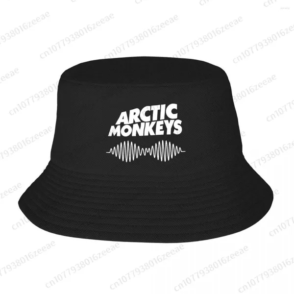 Boinas Arctic Monkeys Logo Verano Pescador Sombreros Al aire libre Protección solar Pesca Caza Gorra Hombres Señoras Sombrero