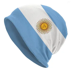 Boinas argentina unisex capó delgado sombreros de doble capa al aire libre para hombres mujeres