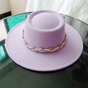 Bérets automne et hiver chapeau pour femme avec accessoires supérieurs concaves chapeau de jazz coréen Style européen américain britannique européen A