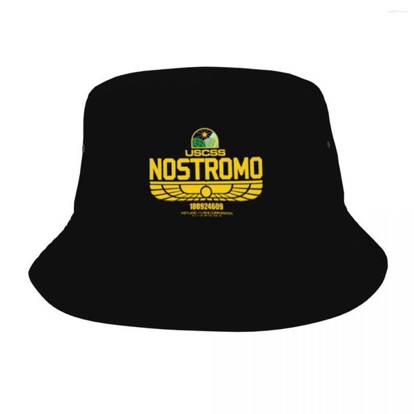 Bérets Automne Bob Caps Nostromo Alien Space Horror Movie Pour Hommes Femmes Casquette De Pêcheur Réversible Coton Seau Chapeau Pêche En Plein Air