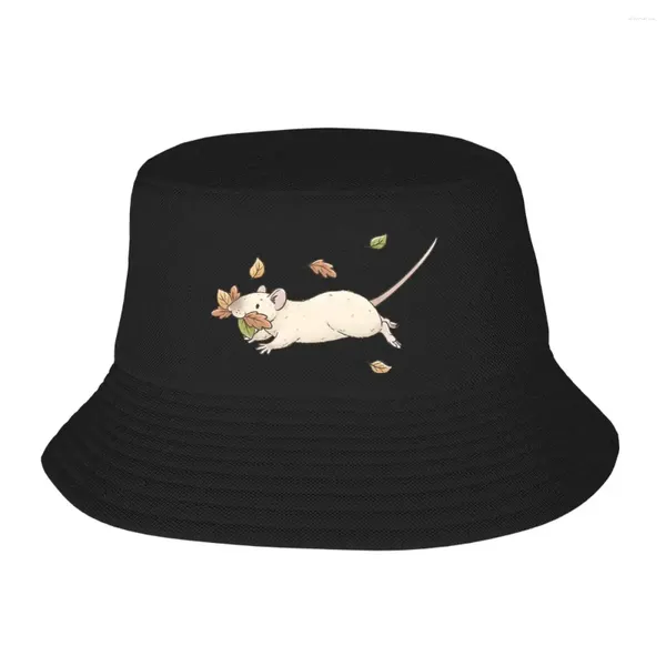 Bérets Automn Ratty Bucket Hats Panama Chapeau Enfants Bob Fisherman Summer Beach Fishing Unisexe Caps
