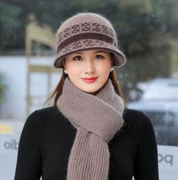 Berets herfst winter fedoras dames hoed elegante vintage bowknot wol dames dome vilt bruiloft bloemen pet bowler