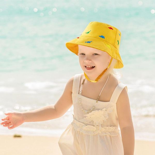 Boinas Bebé Niña Sombrero para el sol Playa al aire libre con sombreros anchos Gorra