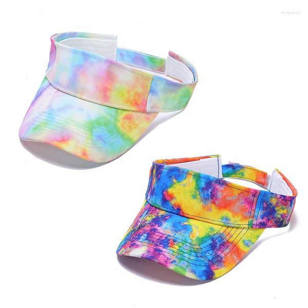 Boinas Barbier Ken Cosplay sombrero Tie-dye mujeres protector solar transpirable deportes correr Camping al aire libre gorra Casual HipHop vacío Top SunHat