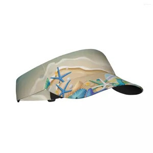 Baretten Strand Zeester Shell En Slippers Zomer Lucht Zonnehoed Vizier UV-bescherming Top Leeg Sport Golf Hardlopen Zonnebrandcrème Cap