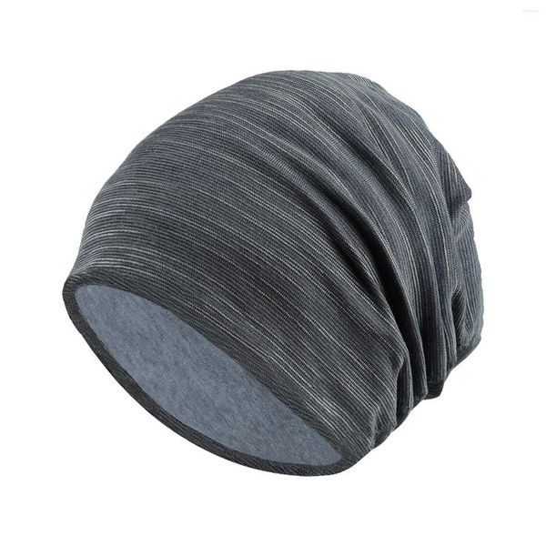 Bérets Bonnet Cap Skullcap Bonnet Été Slouch Solide Respirant Chapeaux Mode Cadeau Mince Stretch Casual Hommes Chapeau Baggy En Plein Air