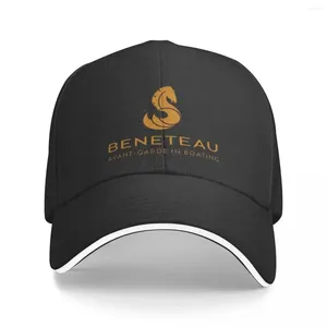 Berets Beneteau Boat Cap Fashion Casual Baseball Caps Instelbare hoed Hip Hop zomer unisex hoeden aanpasbaar polychromatisch