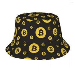 Boinas Boinas Criptomoneda Cripto Dinero Cubo Sombrero Playa Sombrero Cosas Gorra de pesca para deportes al aire libre Uni Sesión Ligero Drop D Dhi9F