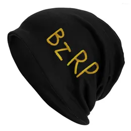 Bérets Bizarrap Cap (BZRP) Skullies Bonnets Chapeaux Chaud Automne Hiver Extérieur Tricoté Bonnet Casquettes Pour Hommes Femmes Adultes