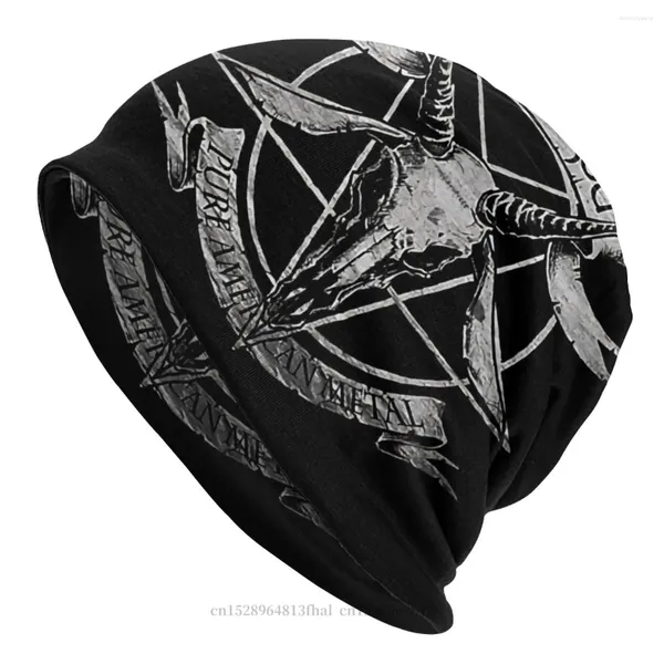 Boinas Black Metal Outdoor Beanie Hats Lamb Of God Skullies Gorros Sombrero Bonnet Hipster Caps Hombres Orejeras para mujeres
