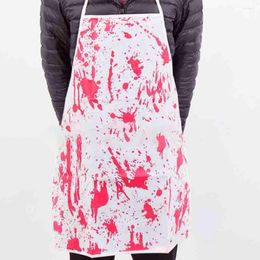 Berets Blood Apron Simple Cosplay Dress-Up Scary Outfit Male Butcher Bloodstain Festival Props voor Outdoor