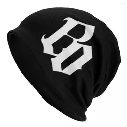 Berets bohse onKelz band Duitse muziekkappen coole unisex straatschedels bonen hoeden lente warm thermisch elastische motorkap gebreide hoed