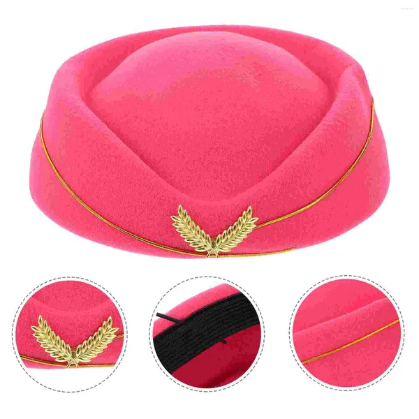 Bérets Bonnet pour hommes hôtesse de l'air chapeau casquette agent de bord Costume vêtements femmes