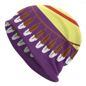 Bérets Bonnet Chapeau Pour Hommes Et Femmes Tohono O'odham Drapeau Bonnets Tricotés Turban Doux Bonnet Hip Hop