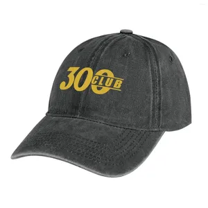 Berets Bowling 300 Club Logo Design Cowboy Hat Gentleman Mountaineering Men Women's