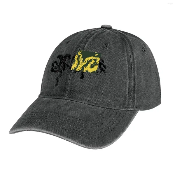 Boinas Brakence - Agyle Sombrero de vaquero Wild Ball Visor divertido Montañismo Gorras de hombre Mujer