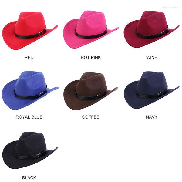 Boinas Moda británica Otoño e invierno Sombrero Fedora Hombres Mujeres Gorro de fieltro de lana Venta al por mayor JDL-009