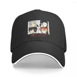 Beretten bungou stay honden honkbal cap casual ranpo dazai sandwich caps unisex stijl verstelbare zon vissen