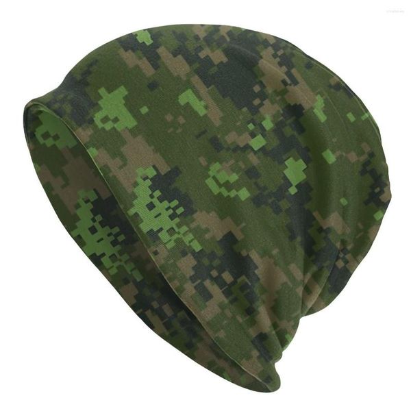 Boinas Camuflaje Camuflaje Ejército Hombres Mujeres Beanie Sombreros CADPAT Sombrero de punto Hip Hop Orejeras Bonnet Street Skullies Gorros