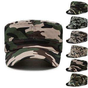 Bérets Camouflage armée chapeau Camo militaire Cadet Combat pêche casquette de Baseball hommes femmes soldat unisexe mode à la mode casquettes Gorras