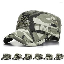 Beretten camouflage honkbal cap mannen dames tactische Amerikaanse leger mariniers marine trucker platte petten camo snapback botten gorra