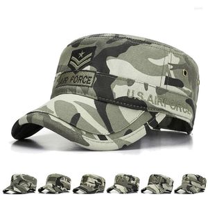 Bérets Camouflage casquette de Baseball hommes femmes tactique US armée Marines marine camionneur casquettes plates Camo Snapback os Gorra