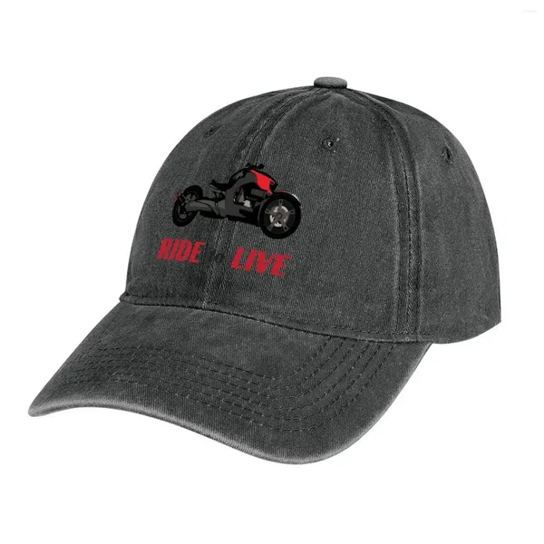 Berets Can-Am Ryker Red - Ride to Live Cowboy Hat Sun for Children Luxury Man Men Brand Women's