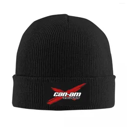 Baretten Can-Am Skullies Mutsen Caps Mannen Vrouwen Unisex Outdoor Winter Warm Breien Muts Volwassen BRP Motorkap Hoeden