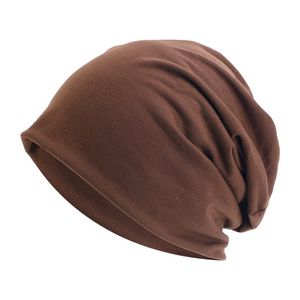 Beretten snoepkleur slouchy beanie hoeden dubbele laag herfst winterpaar mode hedging cap heup pile hoed casual chemo