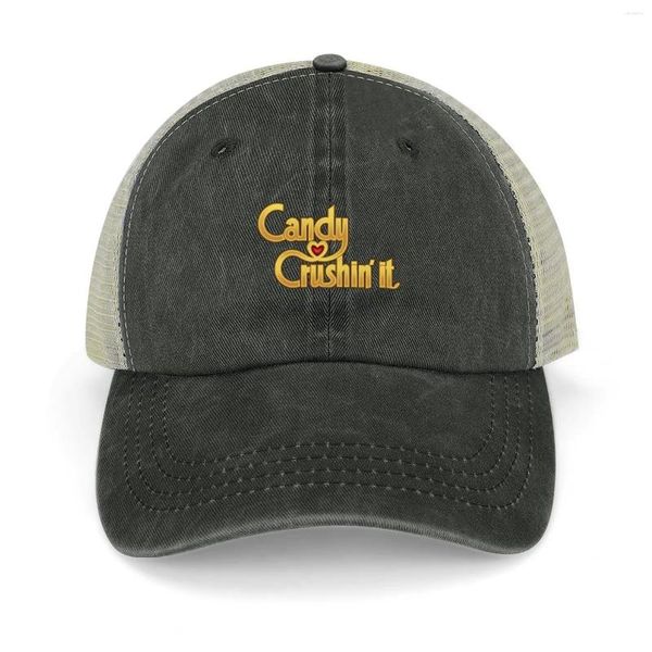 Bérets CANDY CRUSHIN_ ITCap Cowboy Hat Golf Wear Wild Ball Boy Femme