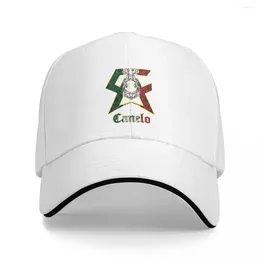 Berets Canelo Boxing Mexican Style Mexico Saul Alvarez Symbo Symbole Unisexe Caps Baseball Cap Breffable Chapeaux polychromatiques