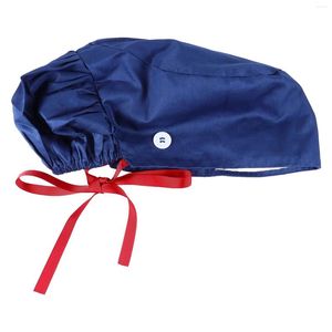 Bérets casquette réglable porte-chapeau de travail coton bouton couverture cheveux longs dôme enveloppe