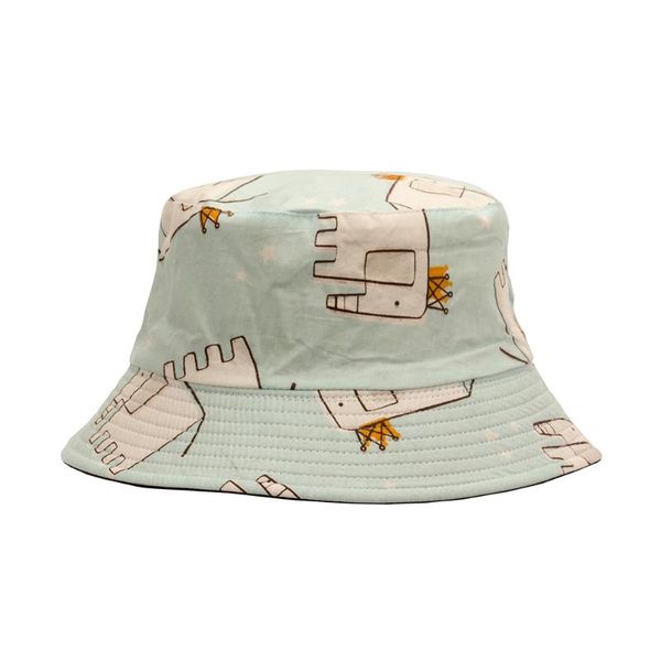 Bérets Cartoon Animal Hat Polar Bear Sunshade Elephant Design Breathable Pig Pisherman Hatberets