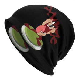 Berets cartoon taz anime motorkap hoeden hiphop gebreide hoed voor mannen dames winter warme tasmaanse duivels skullies muts caps