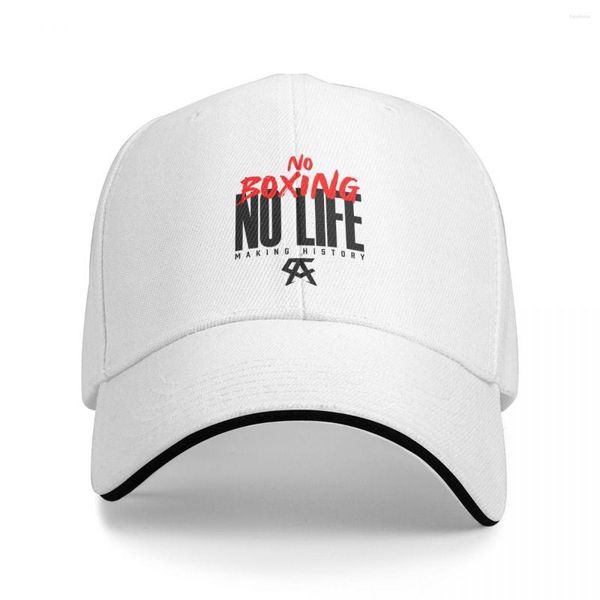 Boinas Casquette sin guantes Boxeo Caneloer No Life Making History Y Hombres Mujeres Sombreros Béisbol Verano Divertido