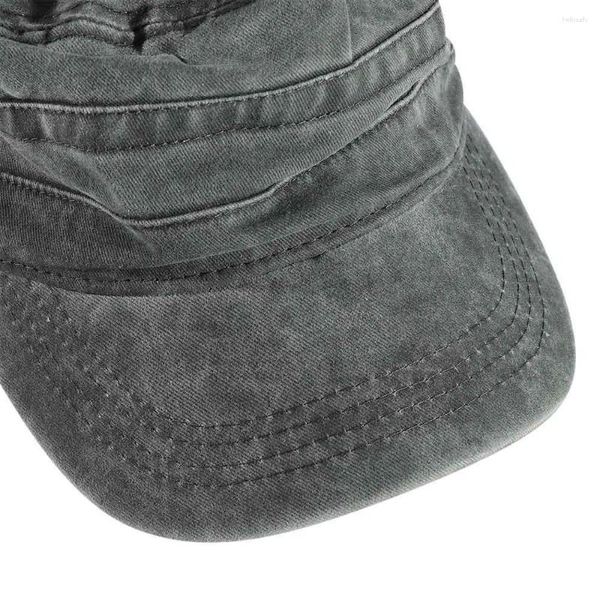 Berets Casual Classic Vintage plat Sun Male Cap Male Cap Hat Polyester