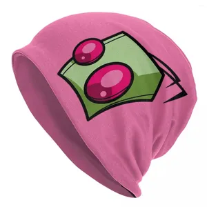 Baretten Casual Leuke Invader Zim Bonnet Gebreide muts Accessoires Winter Warm en Gir Skullies Mutsen voor heren